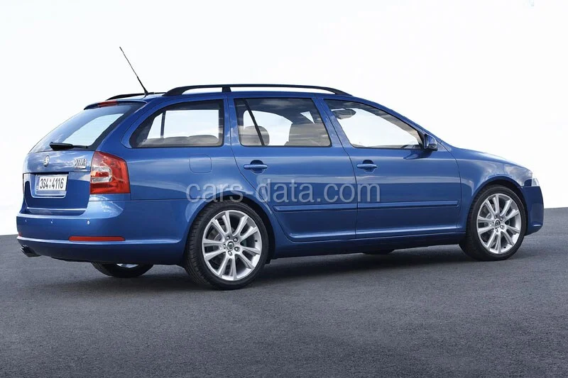 Skoda Octavia Combi 2.0 TDI 170hp RS 2008 front view