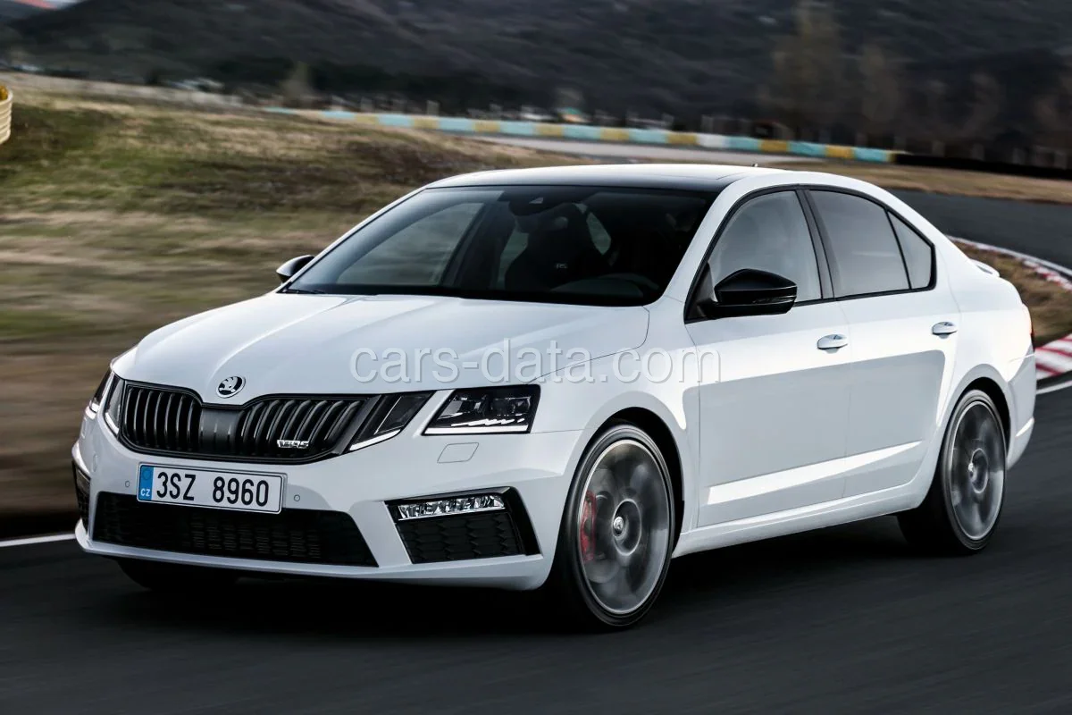 Skoda Octavia 2.0 TSI Greentech RS 245 Business 2017 front view