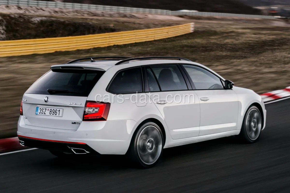 Skoda Octavia Combi 2.0 TSI Greentech RS 245 Business 2017 front view