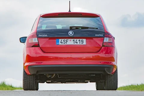 Skoda Rapid Spaceback 1.4 TDI 90hp Greentech Clever 2018 view 9