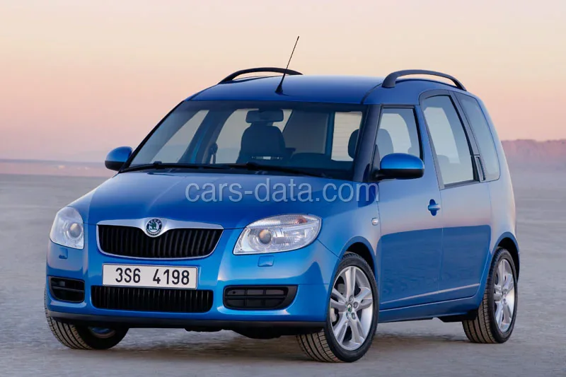 Skoda Roomster 1.4 16V Dynamic 2007 front view