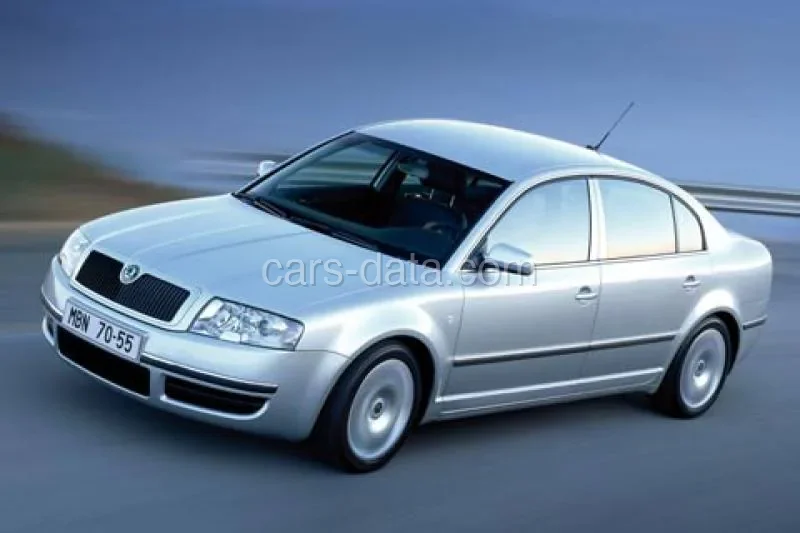 Skoda Superb 1.8 T Elegance 2002 front view