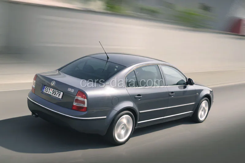 Skoda Superb 2.0 Comfort 2006 front view