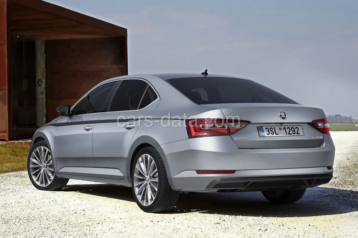Skoda Superb 1.4 TSI Greentech Active 2015 front view