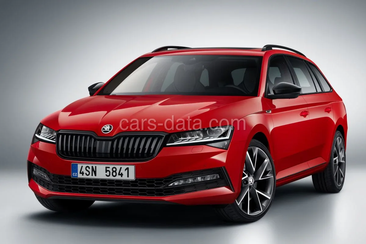 Skoda Superb Combi 1.5 TSI Greentech ACT L&K Executive 2019 front view
