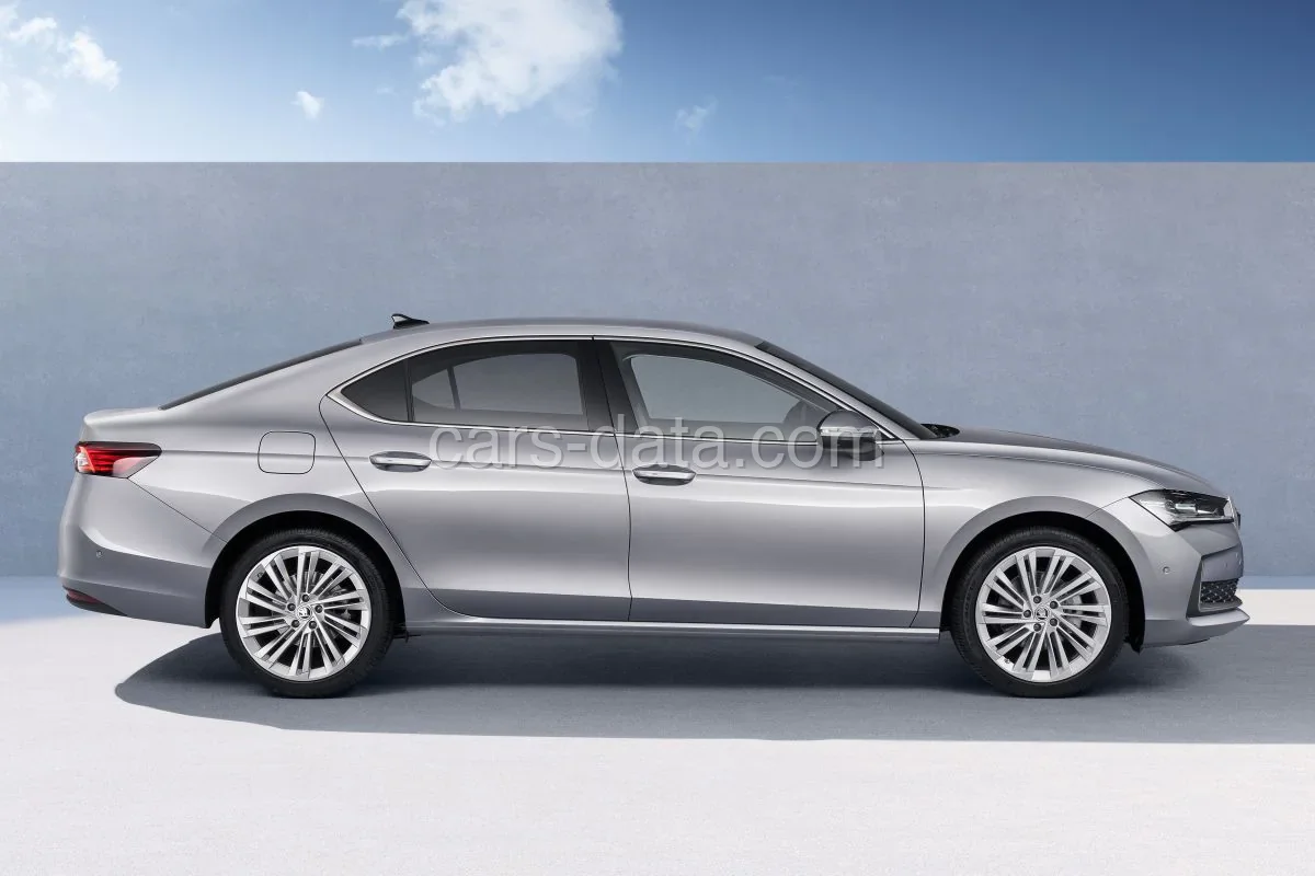 Skoda Superb 1.5 TSI iV PHEV Edition 2025 front view