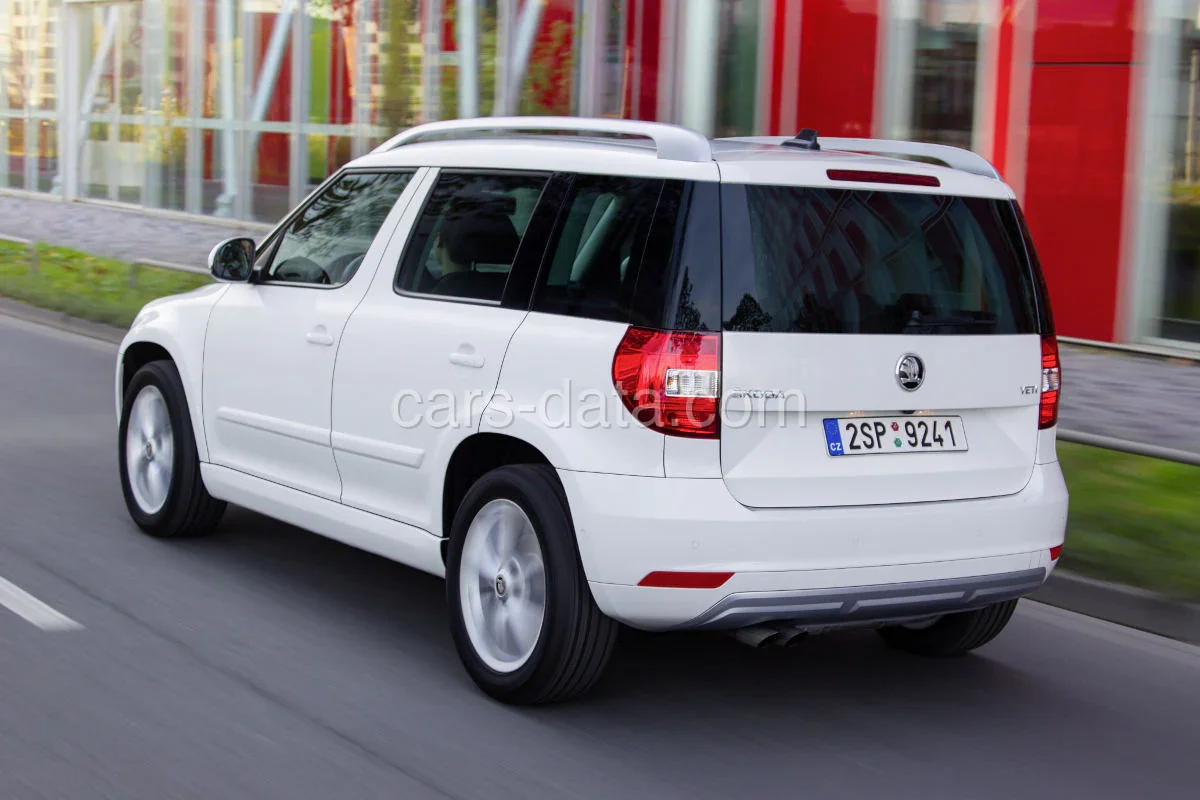 Skoda Yeti 1.6 TDI Greentech Active 2014 front view