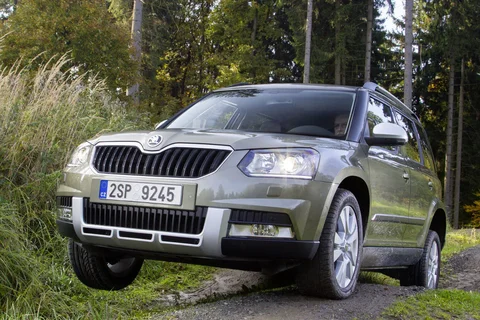 Skoda Yeti Outdoor 1.6 TDI Greentech Elegance 2014 view 2