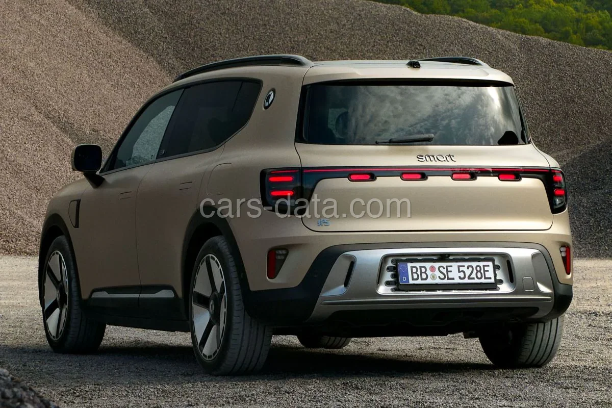 Smart #5 100kWh AWD Premium 2026 suv front view
