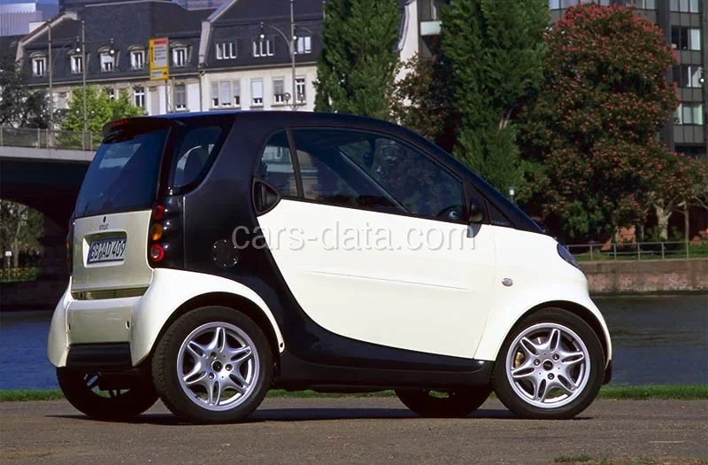 Smart city-coupé limited/1 1998 front view