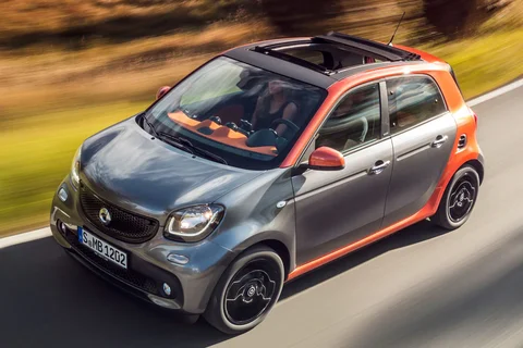 Smart forfour 66kW Perfect 2017 view 6