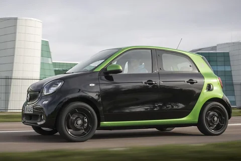 Smart forfour electric drive Business Solution 2017 view 1