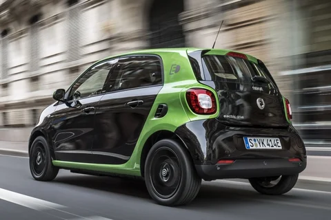 Smart forfour electric drive Business Solution 2017 view 10