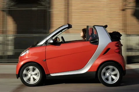 Smart fortwo cabrio Brabus 72kW 2007 view 10