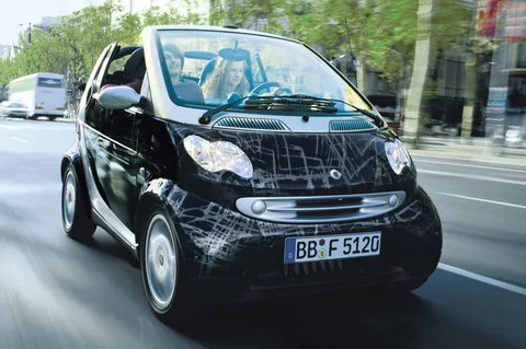Smart fortwo cabrio pulse cdi 2004 view 4