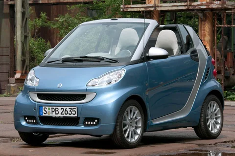Smart fortwo cabrio Brabus 72kW 2010 view 7