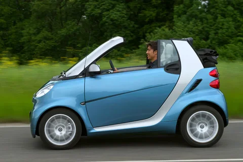 Smart fortwo cabrio Brabus 72kW 2010 view 10