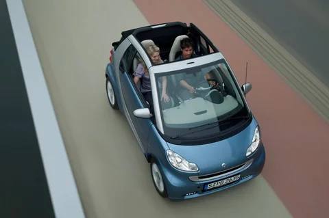 Smart fortwo cabrio Brabus 72kW 2010 view 12