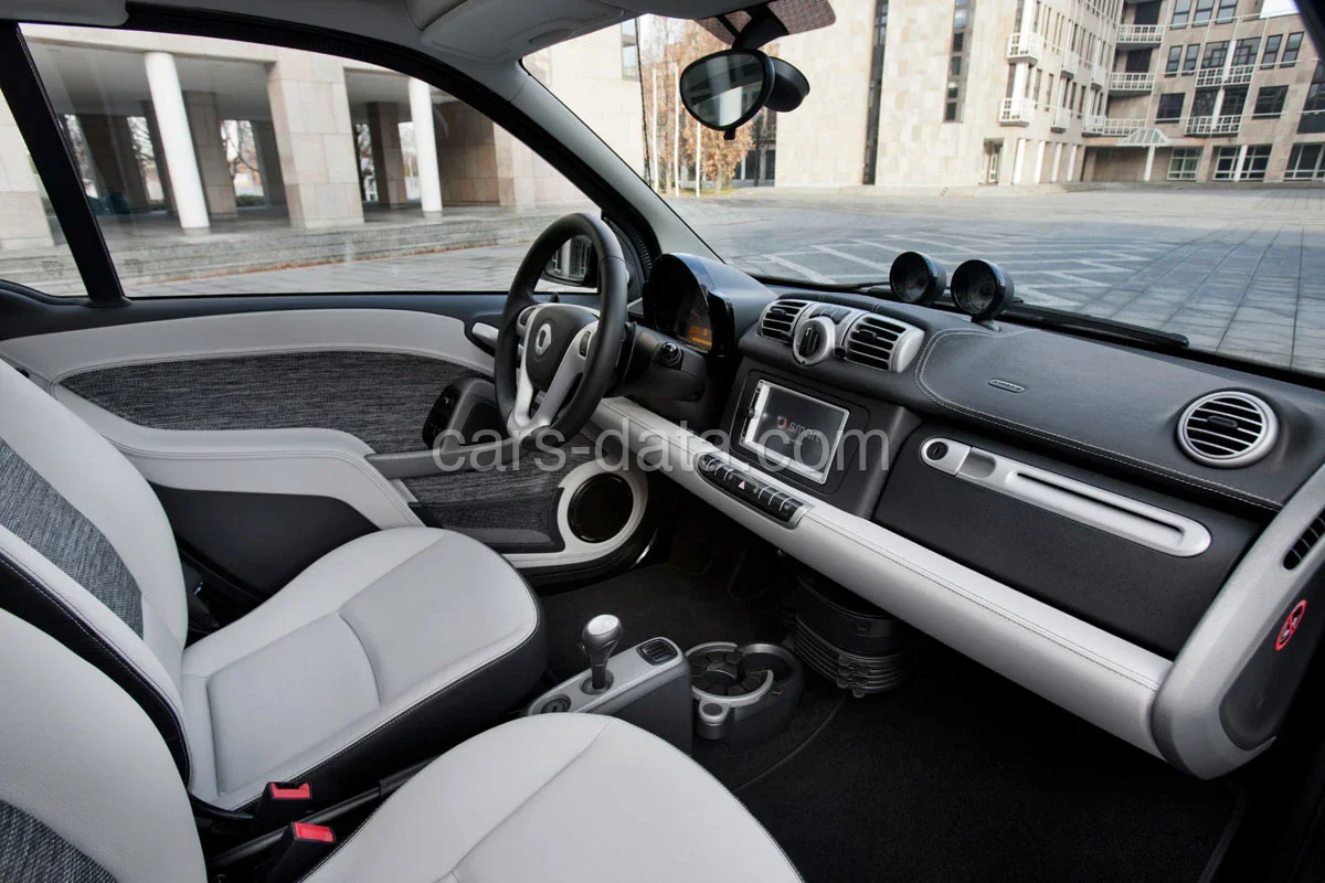 Smart fortwo cabrio Brabus 72kW 2012 front view