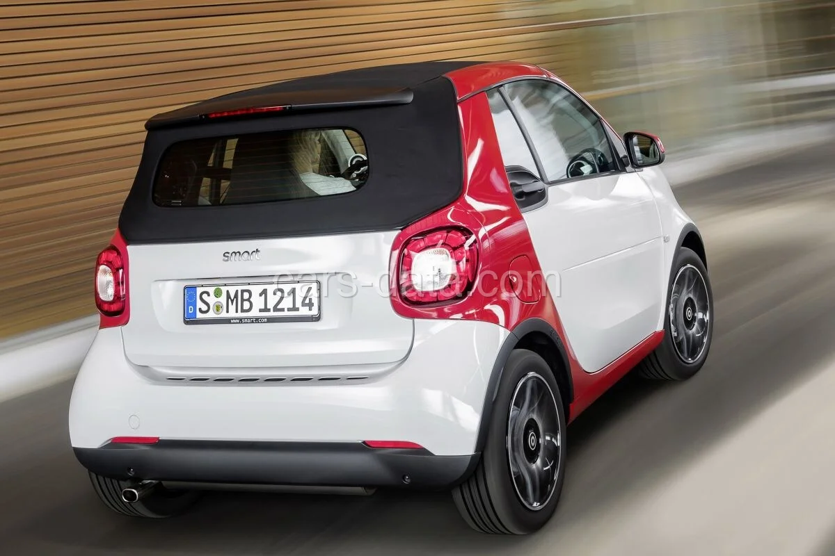Smart fortwo cabrio 52kW Proxy 2017 front view