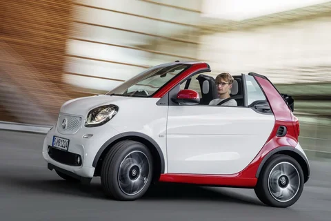 Smart fortwo cabrio BRABUS Xclusive 2016 view 5