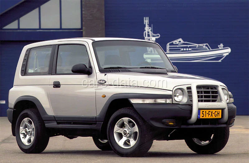 SsangYong Korando E 2.3 2002 front view
