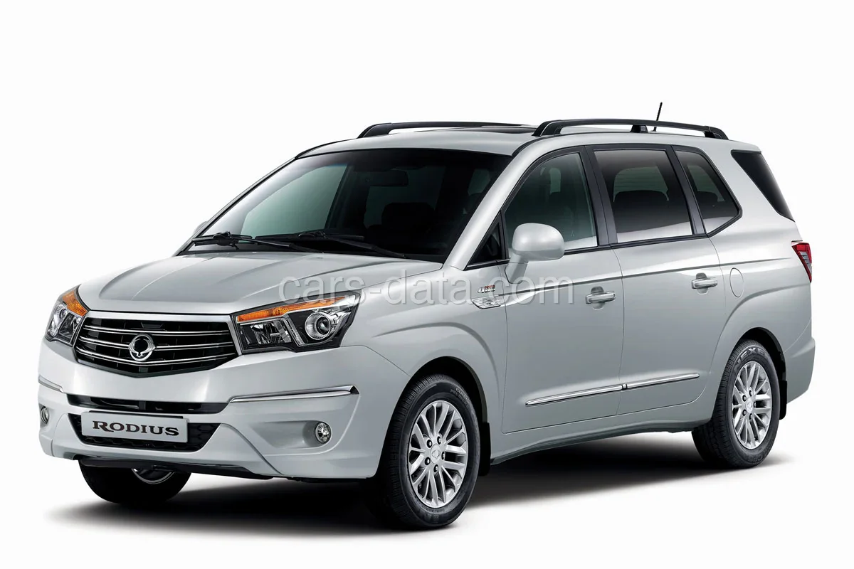 SsangYong Rodius 2.0D 4WD Quartz 2016 front view