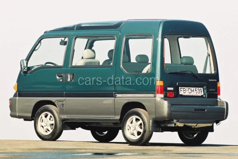 Subaru E-Wagon AWD 1993 front view