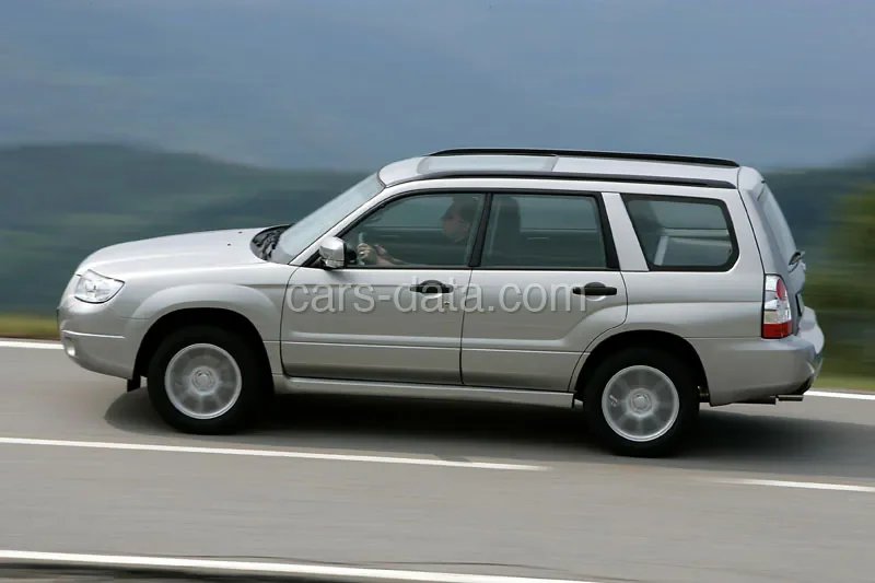 Subaru Forester 2.5 XT AWD Executive 2005 front view