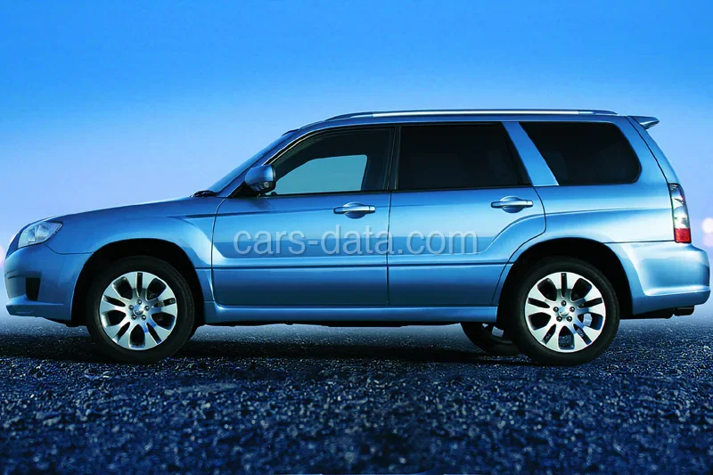 Subaru Forester 2.0 Premium 2008 front view