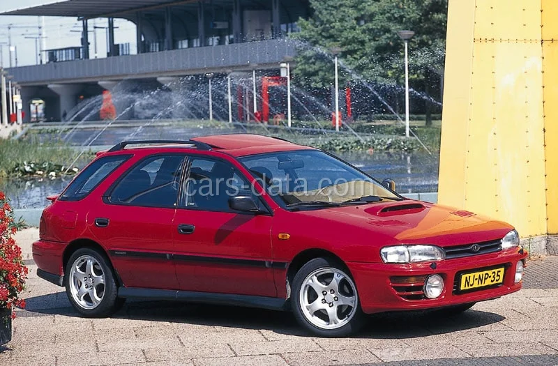 Subaru Impreza Plus 2.0 GT Turbo AWD 1994 front view