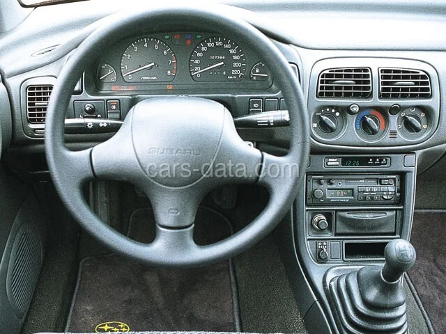 Subaru Impreza Plus 2.0 GL AWD 1997 front view