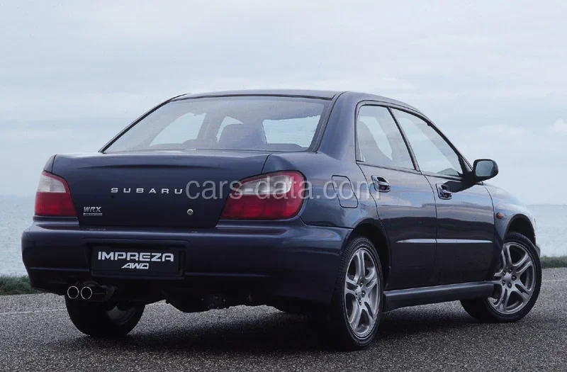 Subaru Impreza 2.0 WRX AWD 2000 front view
