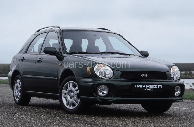 Subaru Impreza Plus 2.0 WRX AWD 2000 front view