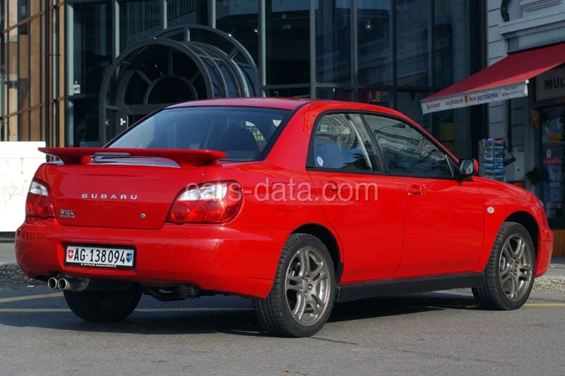 Subaru Impreza 2003 — Exteriér 1