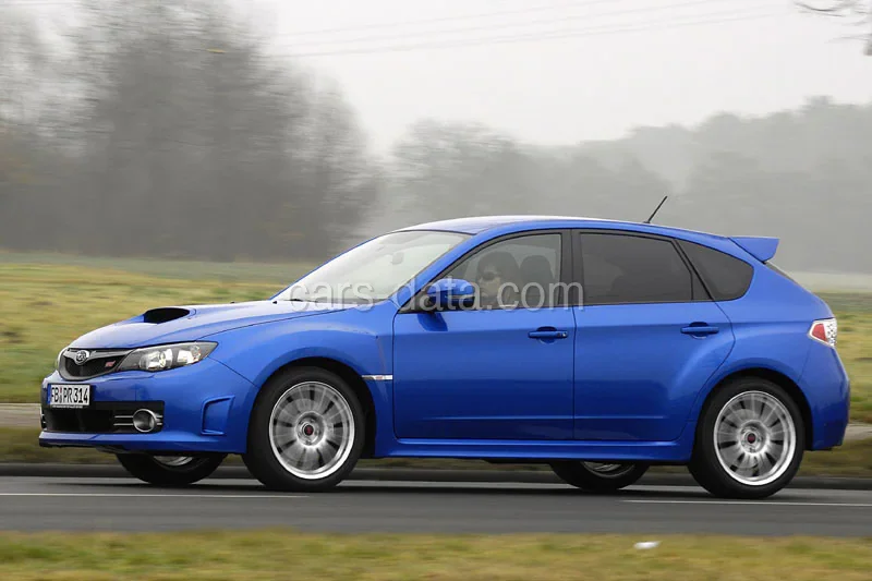 Subaru Impreza 2.5T WRX STI 2008 front view