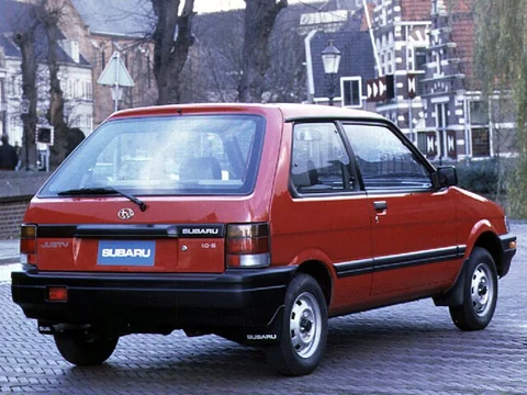 Subaru Justy 1.2 S ECVT 1989 view 4