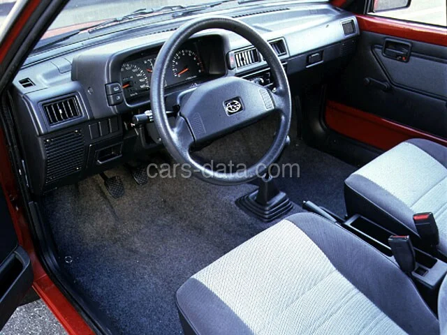 Subaru Justy 1.0 GL 1989 front view