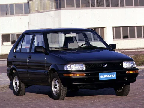 Subaru Justy 1.0 GL 1989 view 4