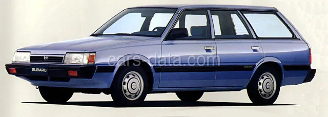 Subaru L-Series 1.6 DL Estate 1985 front view
