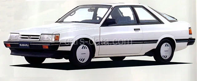 Subaru L-Series 1.6 GL Coupé 1986 front view