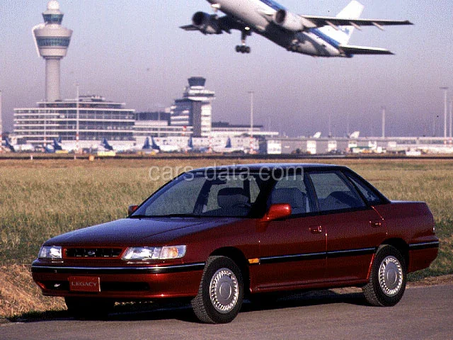 Subaru Legacy 1.8 DL 1989 front view