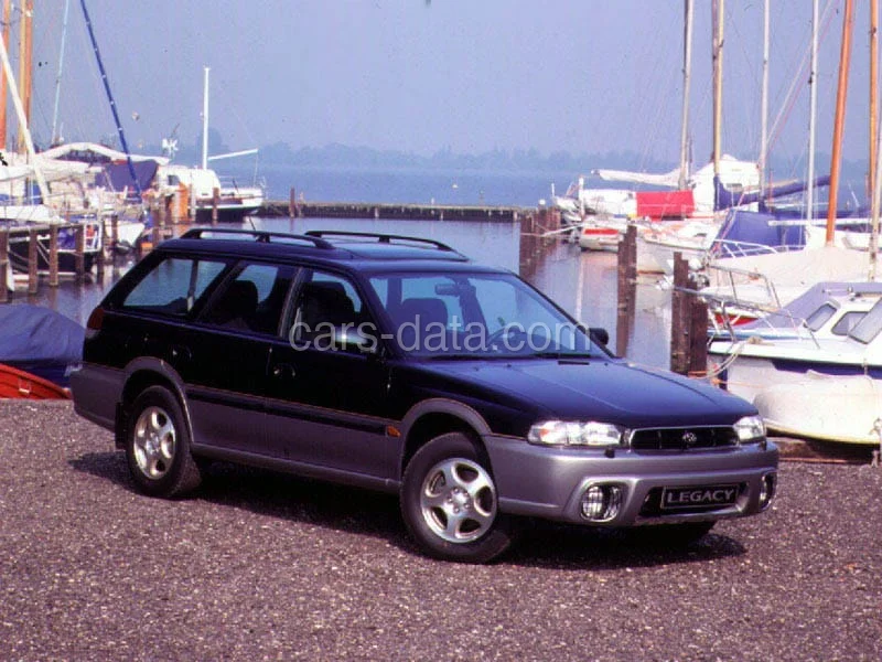 Subaru Legacy Outback 2.5 AWD 1997 front view
