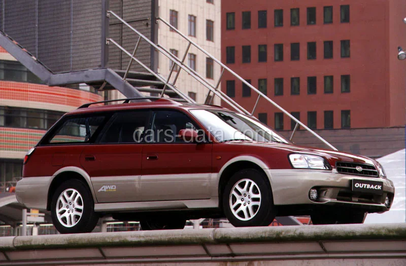 Subaru Legacy Outback 2.5 AWD 1998 front view