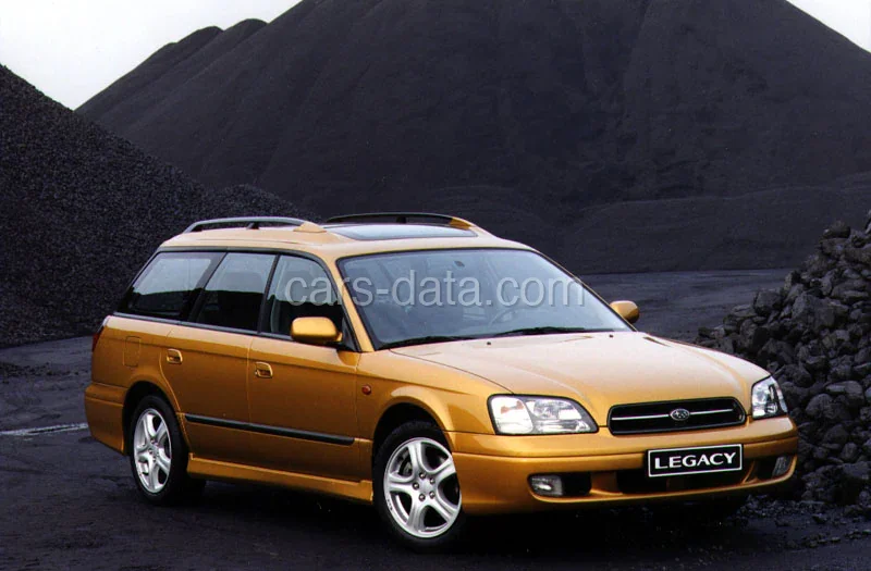 Subaru Legacy Touring Wagon 2.0 LX AWD 1998 front view