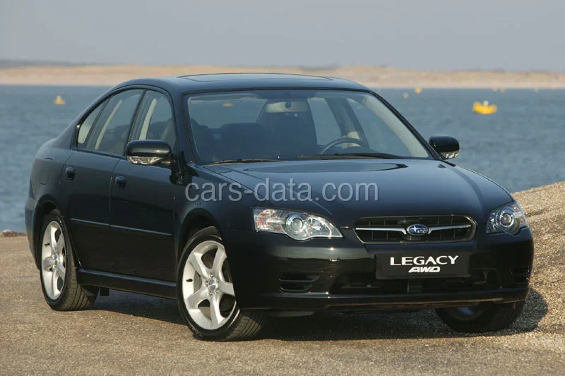 Subaru Legacy 3.0R Executive Pack 2004 front view