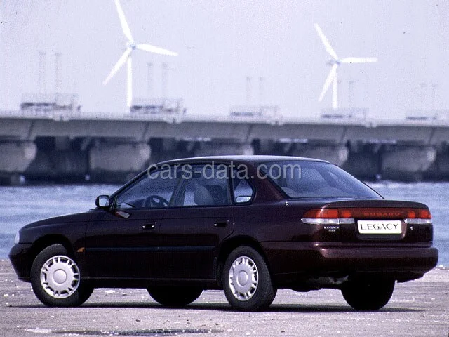 Subaru Legacy 2.0 LX 1994 front view