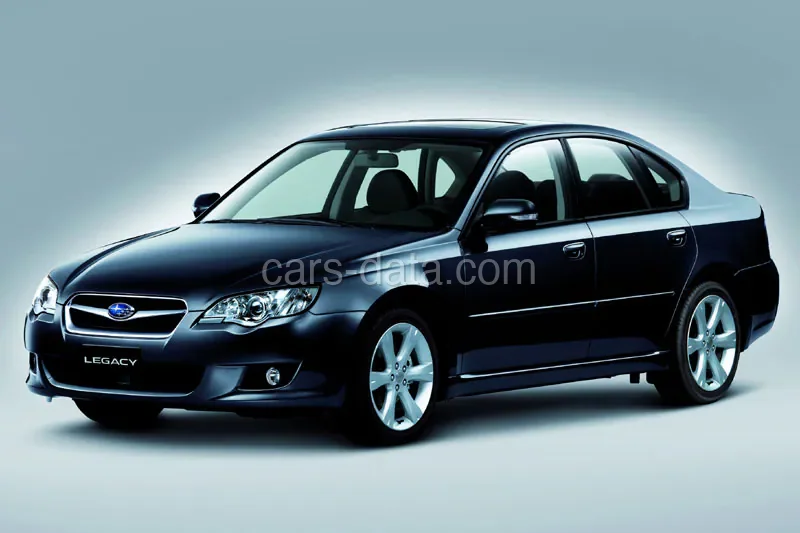 Subaru Legacy 2.0D Executive 2009 front view