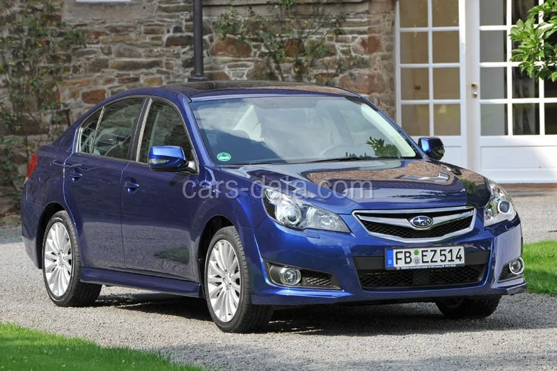 Subaru Legacy 2.0D Executive 2009 front view
