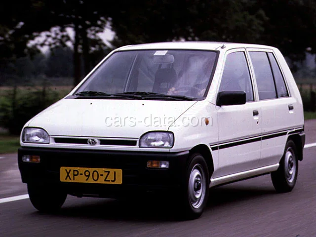 Subaru Mini Jumbo 4 SDX 1989 front view